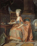 Portrait Painting Presumed of Marie-Thérèse of Savoy, Countess of Artois - Li Louis Prince Salbreux — artwork view