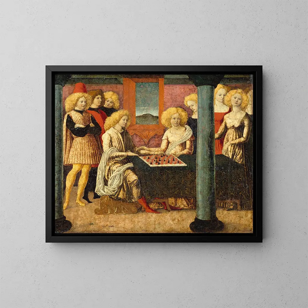 The Chess - Liberale da Verona — framed artwork on a wall