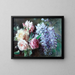 Flowers - Licinio Barzanti — framed artwork on a wall