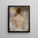 Nude Painting - Lieven Herremans — framed artwork on a wall