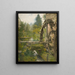 Romantic Watermill Painting - Lieven Herremans — framed artwork on a wall