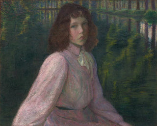 At the riverbank II - Lilla Cabot Perry — artwork view