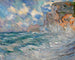 Cliffs at Étretat - Lilla Cabot Perry — artwork view