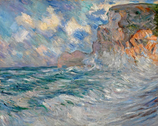 Cliffs at Étretat - Lilla Cabot Perry — artwork view