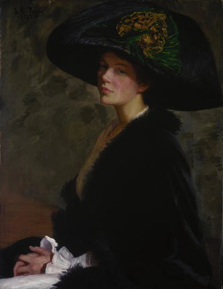 Lilla Cabot Perry - The Green Hat.webp
