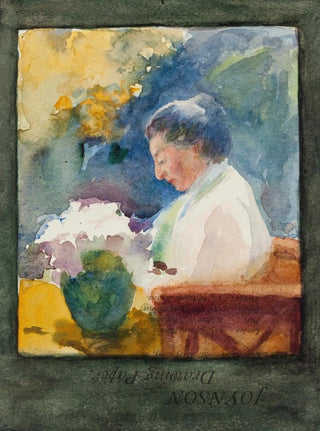 Lilly Walther - Sitting female Figure Portrait of Mrs Bremen.webp