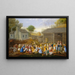 La fête du teillage du lin - Linton Park — framed artwork on a wall