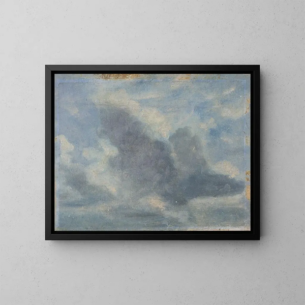 Study of the sky - Lionel Constable — framed artwork on a wall