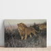 Reproduction of the painting Lions in the scorched steppe - Wilhelm Kuhnert