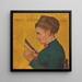 Heavy Literature Painting - Henry Stacy Marks — framed artwork on a wall