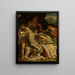 La Lamentation - Livio Agresti — framed artwork on a wall