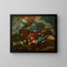 L'Annonciation aux bergers - Livio Mehus — framed artwork on a wall
