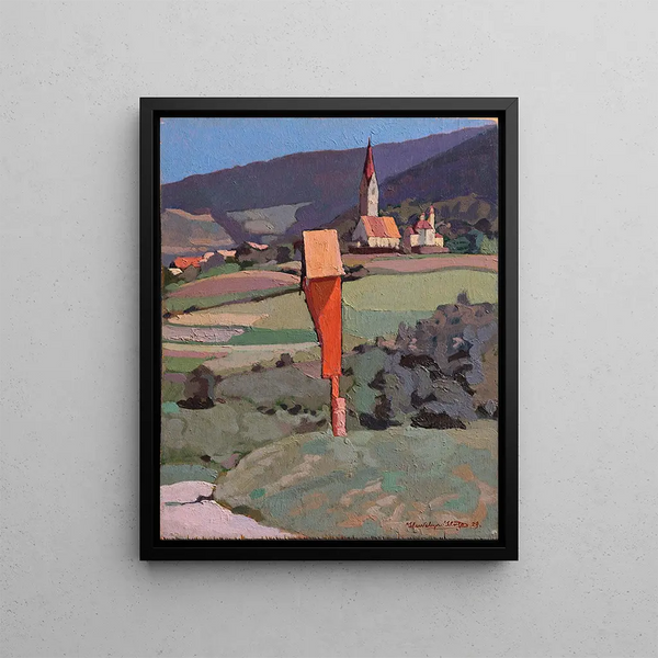 Learning - Llewelyn Lloyd — framed artwork on a wall