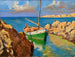 The Return of the Fishing Boat - Llewelyn Lloyd — artwork view