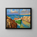 The Return of the Fishing Boat - Llewelyn Lloyd — framed artwork on a wall