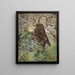 Alpine Accentor - Léon-Paul Robert — framed artwork on a wall