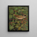 Fauvette à tête noire - Léon-Paul Robert — framed artwork on a wall