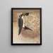 Window Swallow Painting - Léon-Paul Robert — framed artwork on a wall