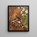 Huppe - Léon-Paul Robert — framed artwork on a wall