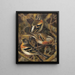 Ardennes Finch - Léon-Paul Robert — framed artwork on a wall