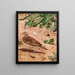 Pipit farlouse - Léon Paul Robert — framed artwork on a wall