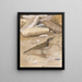 Pipit spioncelle painting - Léon Paul Robert — framed artwork on a wall