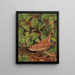 Rossignol Painting - Léon Paul Robert — framed artwork on a wall