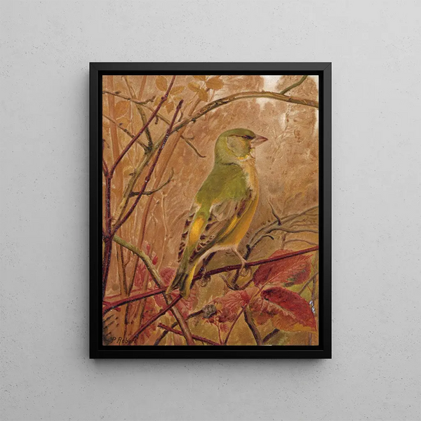 Values - Léon Paul Robert — framed artwork on a wall