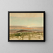 Landscape Painting - Lockwood de Forest — framed artwork on a wall