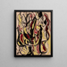 À la Kandinsky - Lola Liivat — framed artwork on a wall