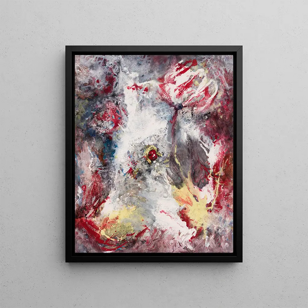 Spring I - Lola Liivat — framed artwork on a wall