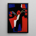 Coquelicots Painting - Lola Liivat — framed artwork on a wall
