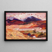 View of the viticulture sovkhoz - Lola Liivat — framed artwork on a wall