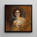 Lolita, Countess of Zeppelin - Franz von Lenbach — framed artwork on a wall