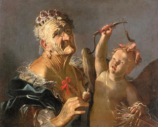 Allégorie de la vieillesse - Ecole Lombarde — artwork view