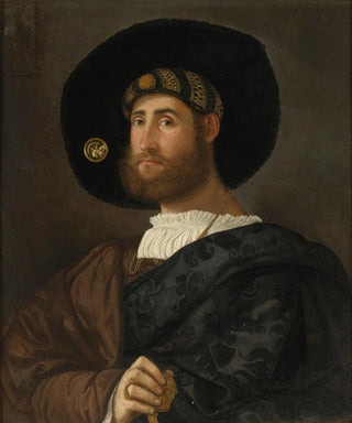 Lombard School - Portrait Of A Bearded Man With A Sword.webp