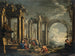 L'Adoration des Mages dans un paysage avec des ruines - Lombard School — artwork view