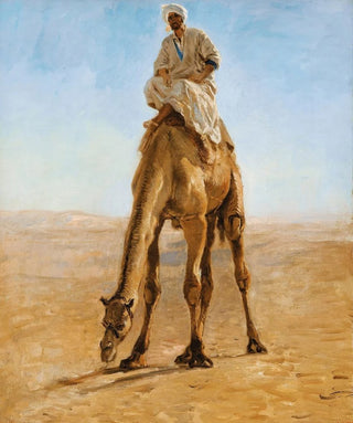 LonAdolpheAuguste Belly - Camel Grazing Study For Pilgrims Going To Mecca.webp