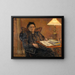 Madame Charles Dumercy - Léon Eugène Auguste Abry — framed artwork on a wall