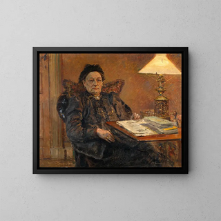 Madame Charles Dumercy - Léon Eugène Auguste Abry — framed artwork on a wall