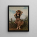 a Wildflower Crown - Léon Jean-Basile Perrault — framed artwork on a wall