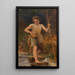 Crossing a Stream - Léon Jean-Basile Perrault — framed artwork on a wall