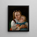 L'amour fraternel - Léon Jean-Basile Perrault — framed artwork on a wall