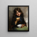 The Snack - Léon Jean-Basile Perrault — framed artwork on a wall