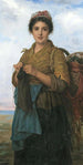 La jeune couturière - Léon Jean-Basile Perrault — artwork view