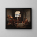 L'atelier de Jacques-Louis David - Léon Mathieu Cochereau — framed artwork on a wall