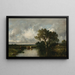 La Mare aux chênes - Léon Victor Dupré — framed artwork on a wall