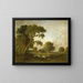 Landscape Painting - Léon Victor Dupré — framed artwork on a wall