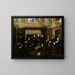 The Smoking Room of the National Assembly at the Palace of Versailles in 1876 - Léon Aclocque — framed artwork on a wall