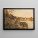End of a Beautiful Day - Léon Augustin Lhermitte — framed artwork on a wall
